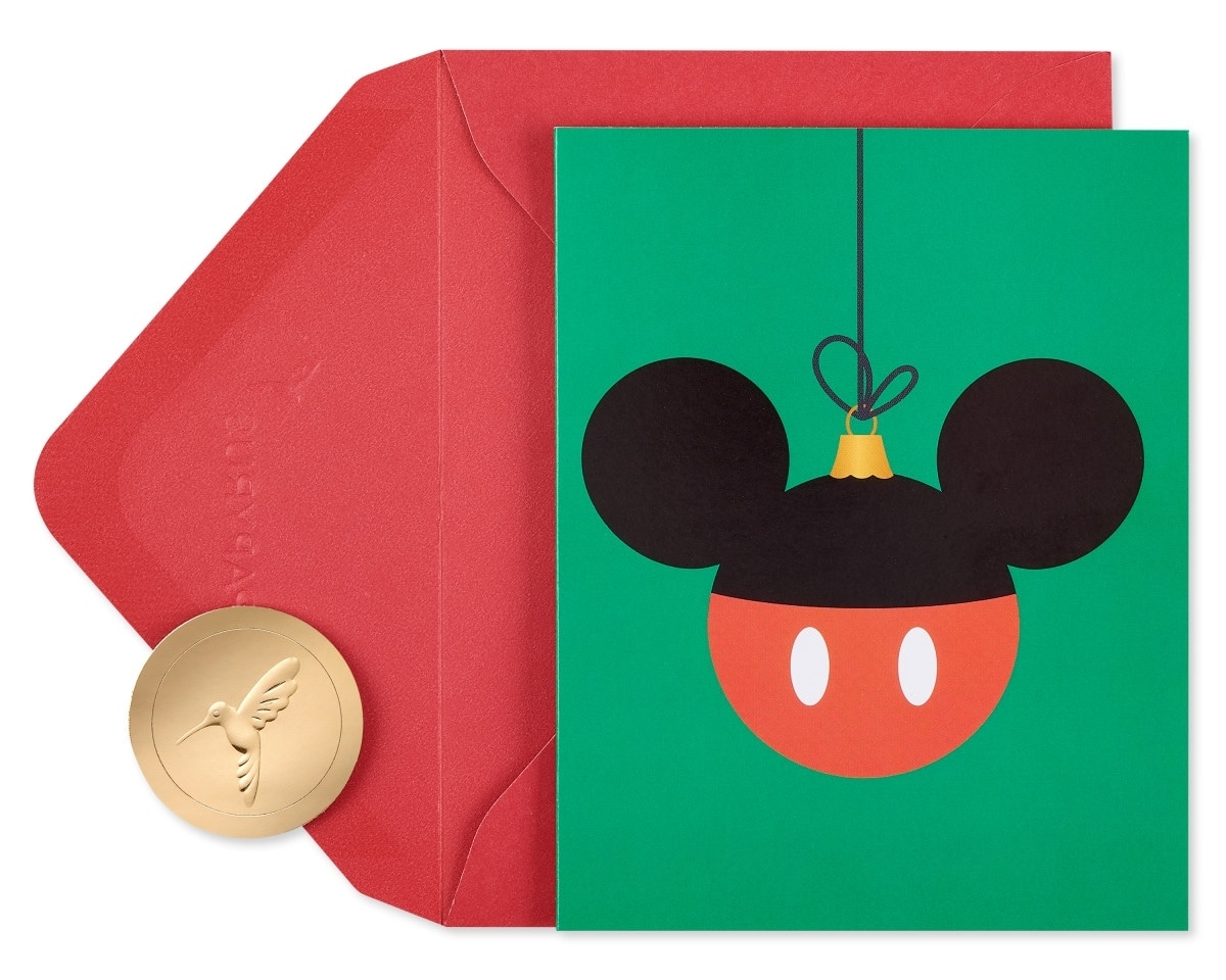 Disney's Christmas Cards 限定アイテム Papyrus Disney Christmas Cards Boxed with Envelopes, Happiest and