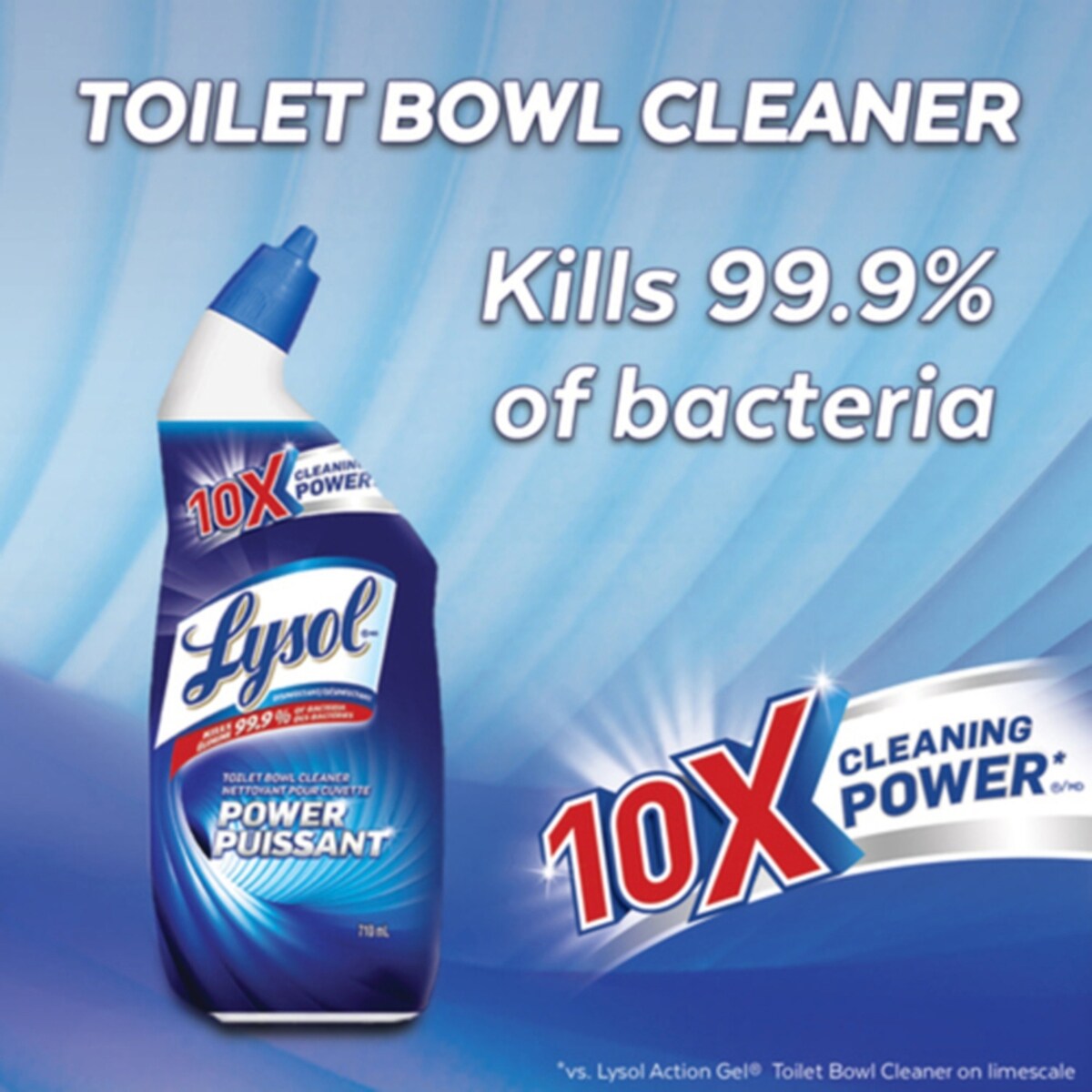 Bathroom cleaning- Toilet Bowl Cleaner, Power, 10X Cleaning Power