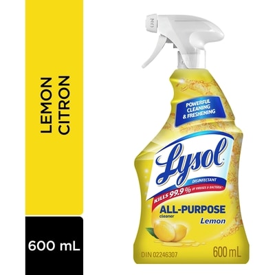 All Purpose Cleaner, Multi-surface cleaner trigger, Lemon, Powerful Cleaning & Freshening