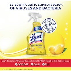 All Purpose Cleaner, Multi-surface cleaner trigger, Lemon, Powerful Cleaning & Freshening 6
