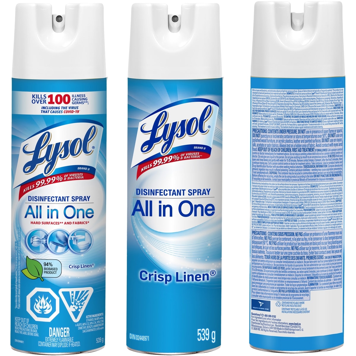 DISINFECTANT SPRAY: Lemon Breeze