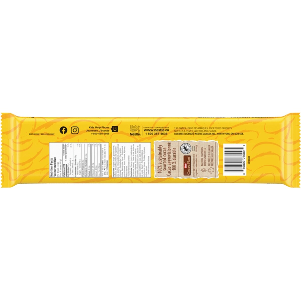 Coffee Crisp en emballage multiple