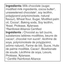 Gaufrettes croustillantes et chocolat au lait 2