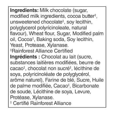 Gaufrettes croustillantes et chocolat au lait 2