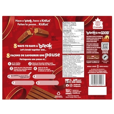 Gaufrettes croustillantes et chocolat au lait 7