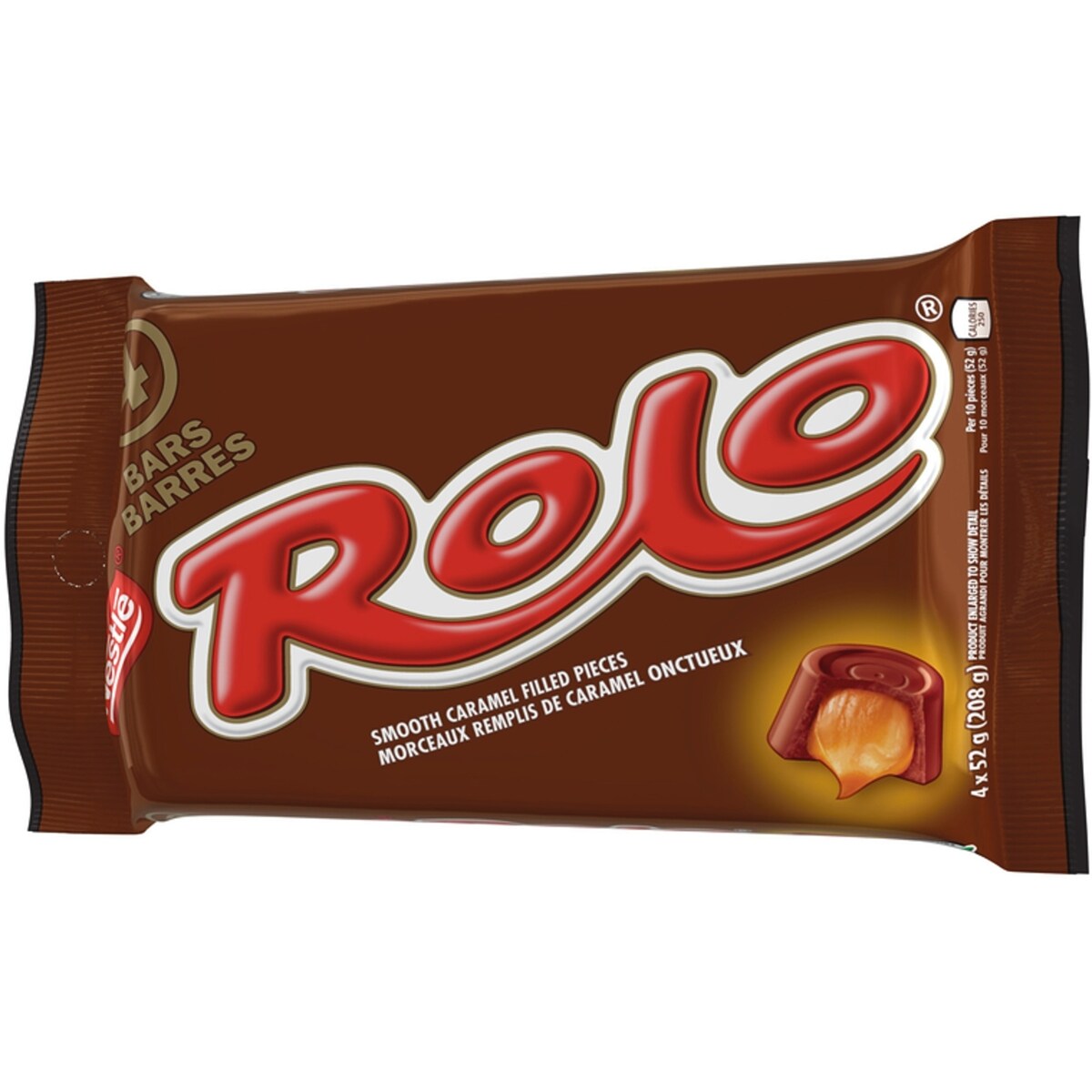 ROLO Smooth Caramel Filled Pieces, 4-Pack