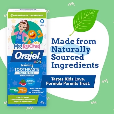 Kids Cocomelon Training Toothpaste 5