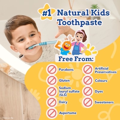 Kids Cocomelon Training Toothpaste 7