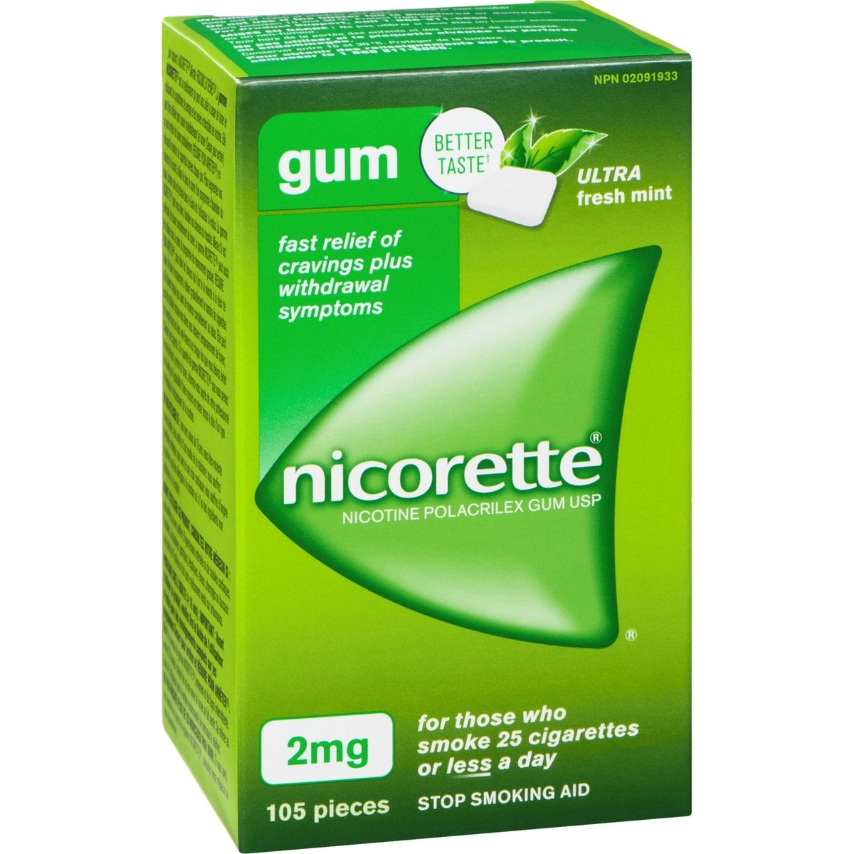 Nicotine Gum, 2 mg