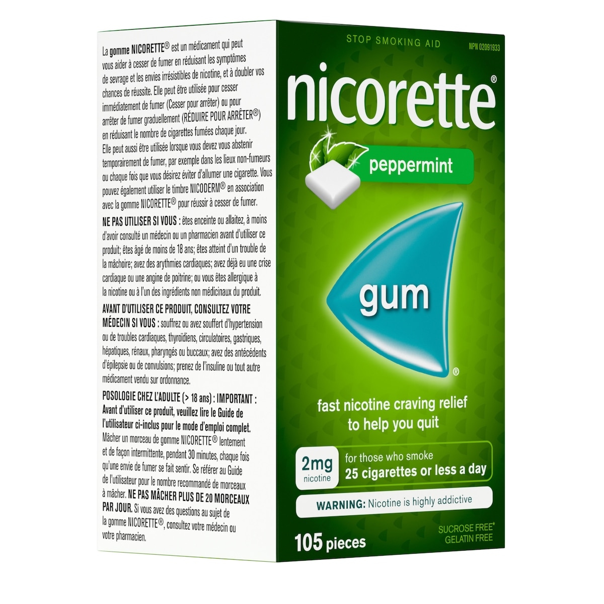 Nicotine Gum, mg