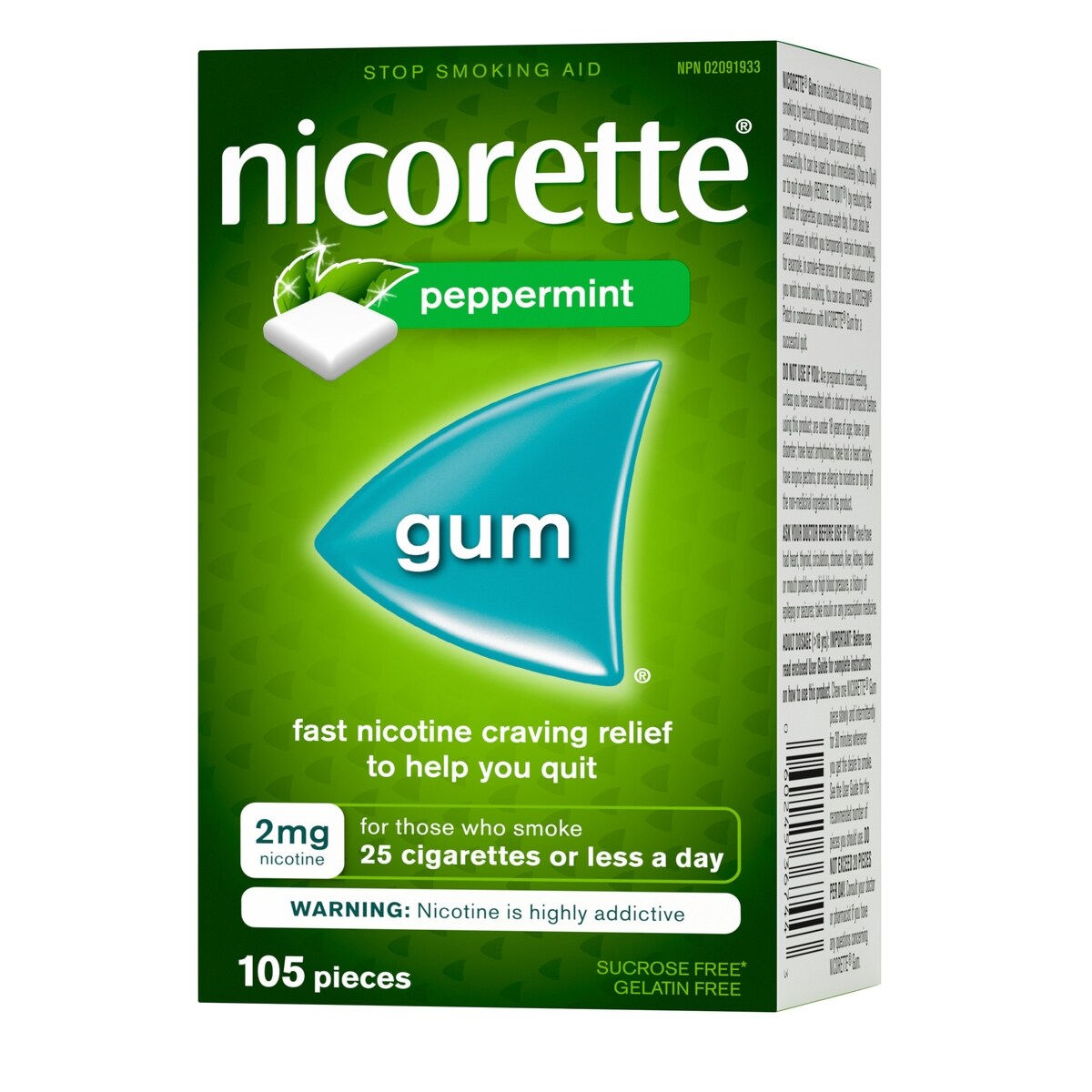 Nicotine Gum, mg