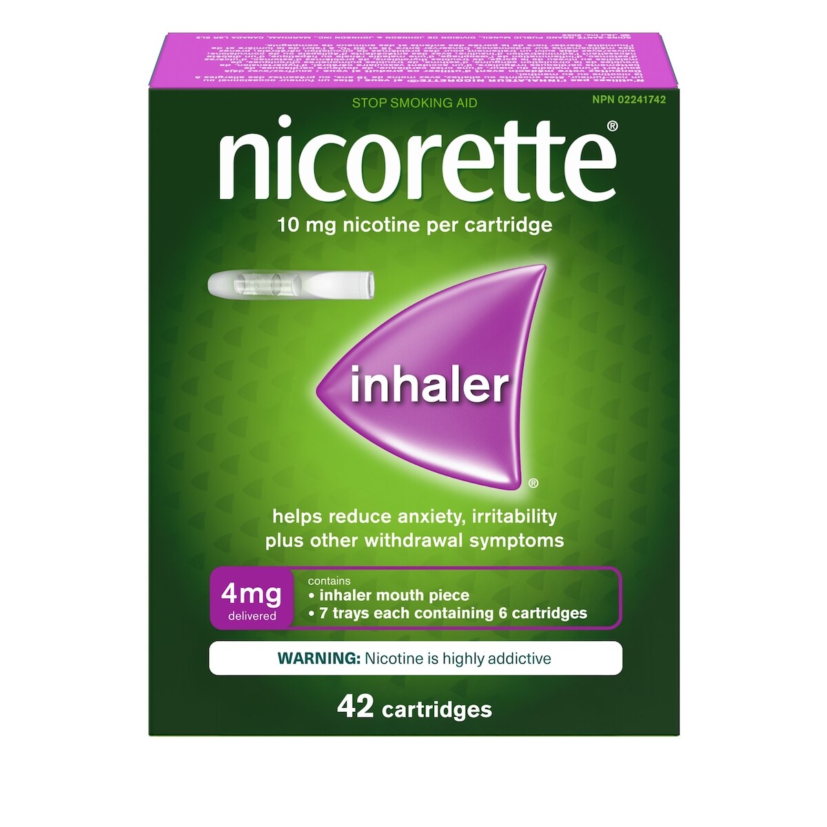 Nicotine Inhaler Refills 4mg
