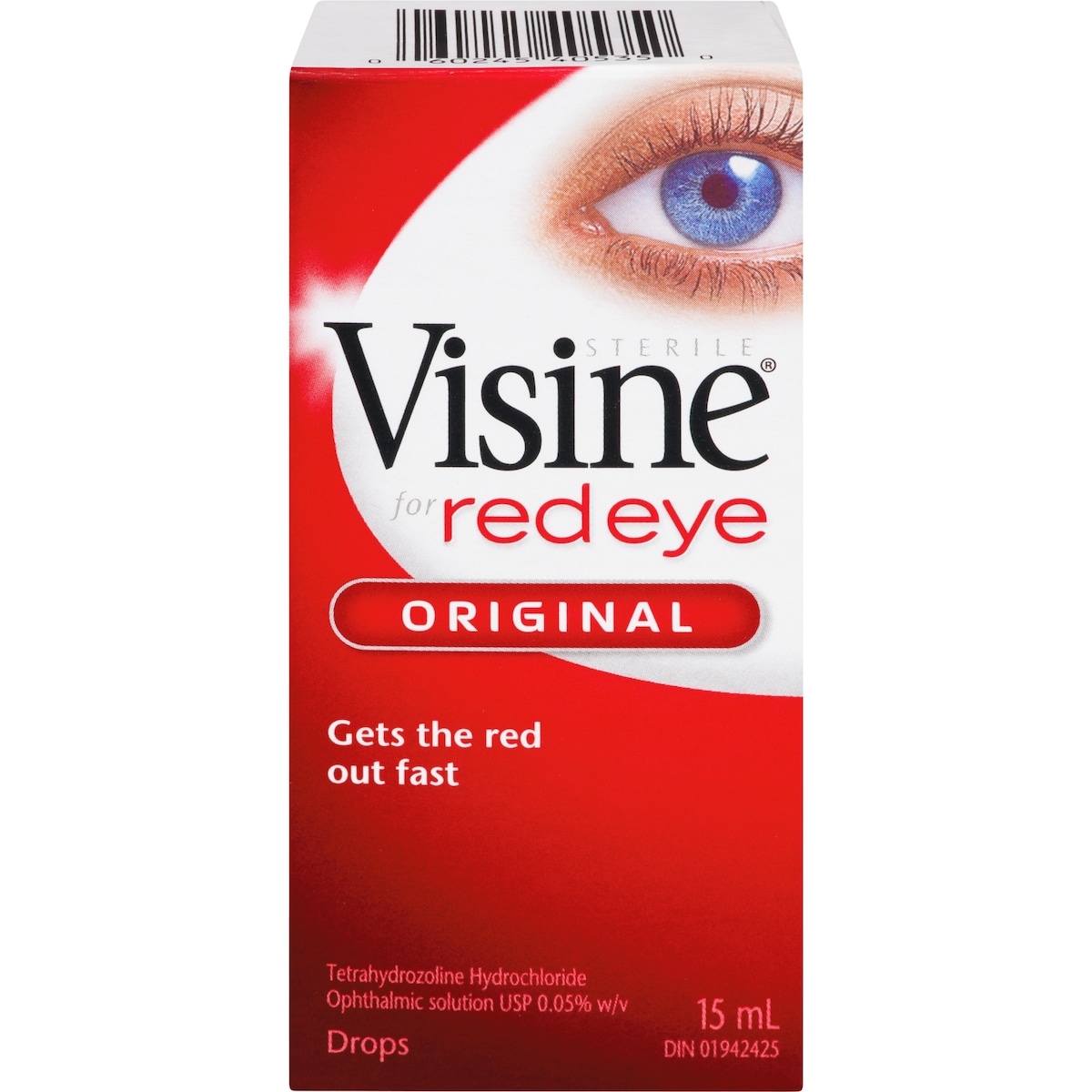 Visine Original Red Eye Drops 15 mL