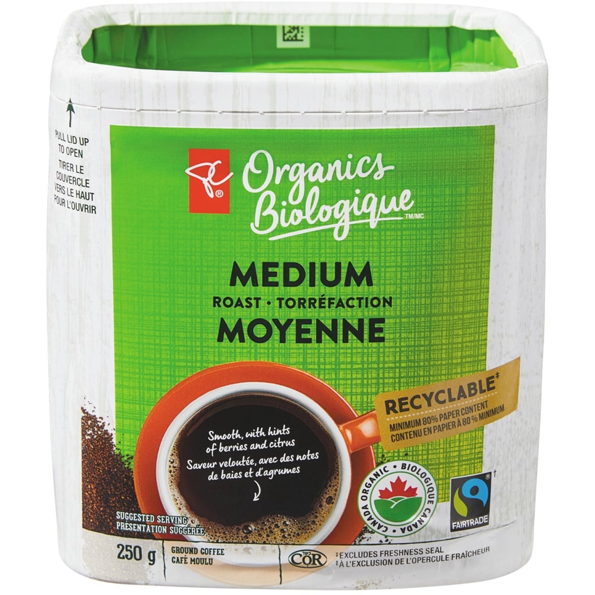 CafÃ© moulu torrÃ©faction moyenne