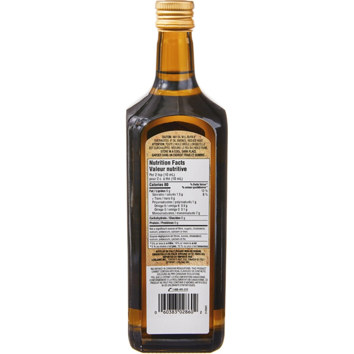 Cold-Extracted Extra Virgin Olive Oil