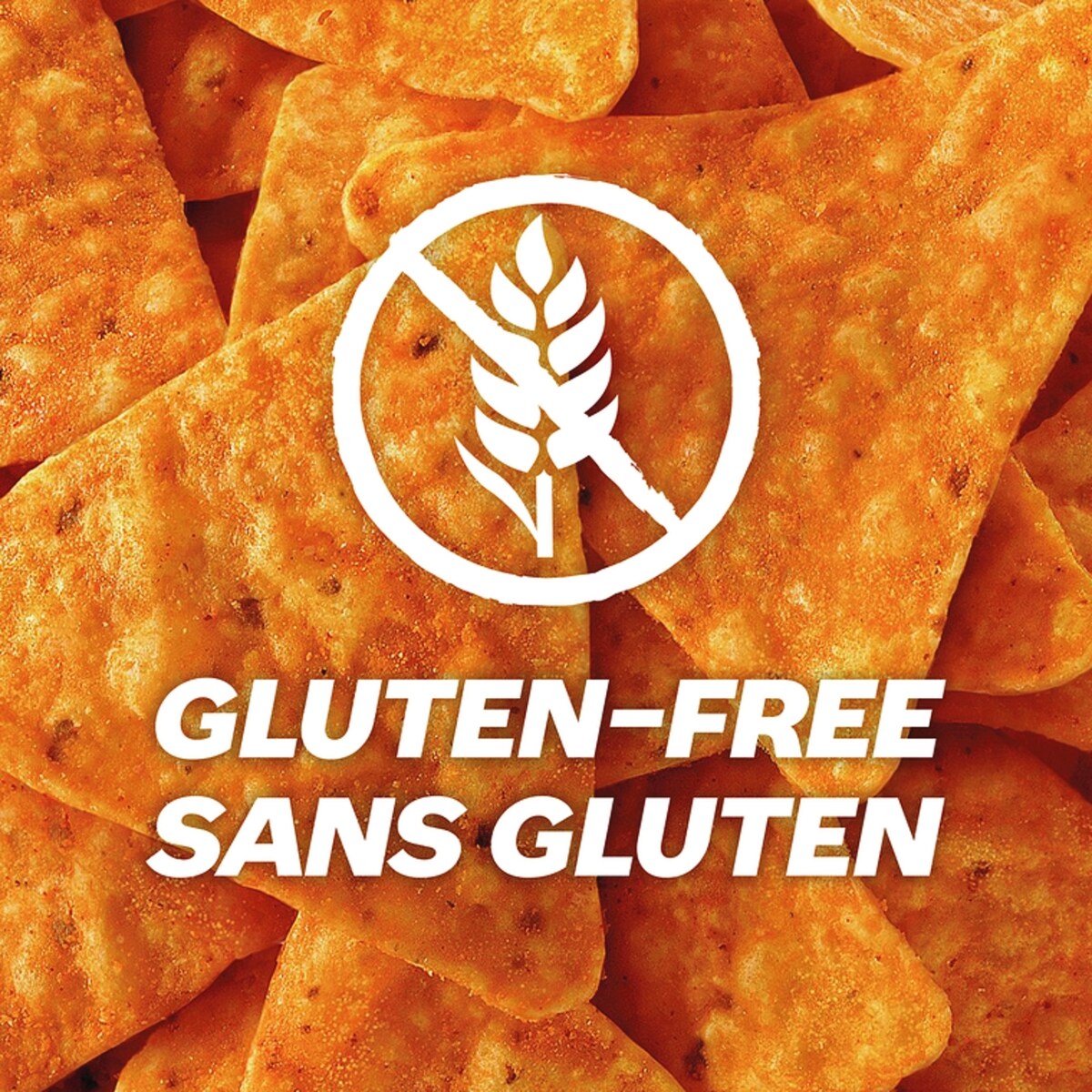 Chips tortilla aromatisées BBQ éclaté