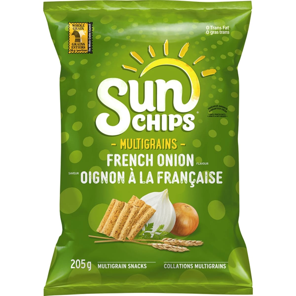 French Onion Flavour Multigrain Snacks 205g