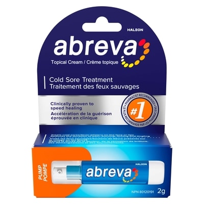 Cold Sore Treatment Cream Pump 2g