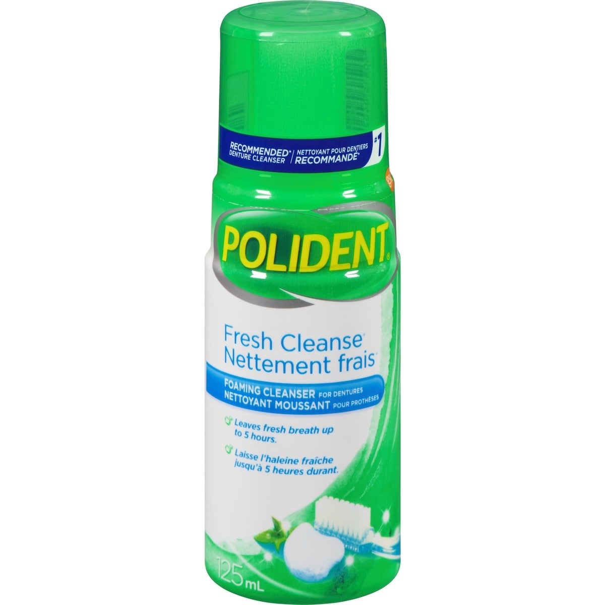 Polident Polident Foam Fresh Cleanse Denture Cleaner 125mL 125 mL