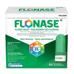 Allergy Nasal Spray, 24-Hour All-In-One Allergy Relief, Non-Drowsy, 60 Sprays 1