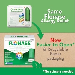 Allergy Nasal Spray, 24-Hour All-In-One Allergy Relief, Non-Drowsy, 60 Sprays 2