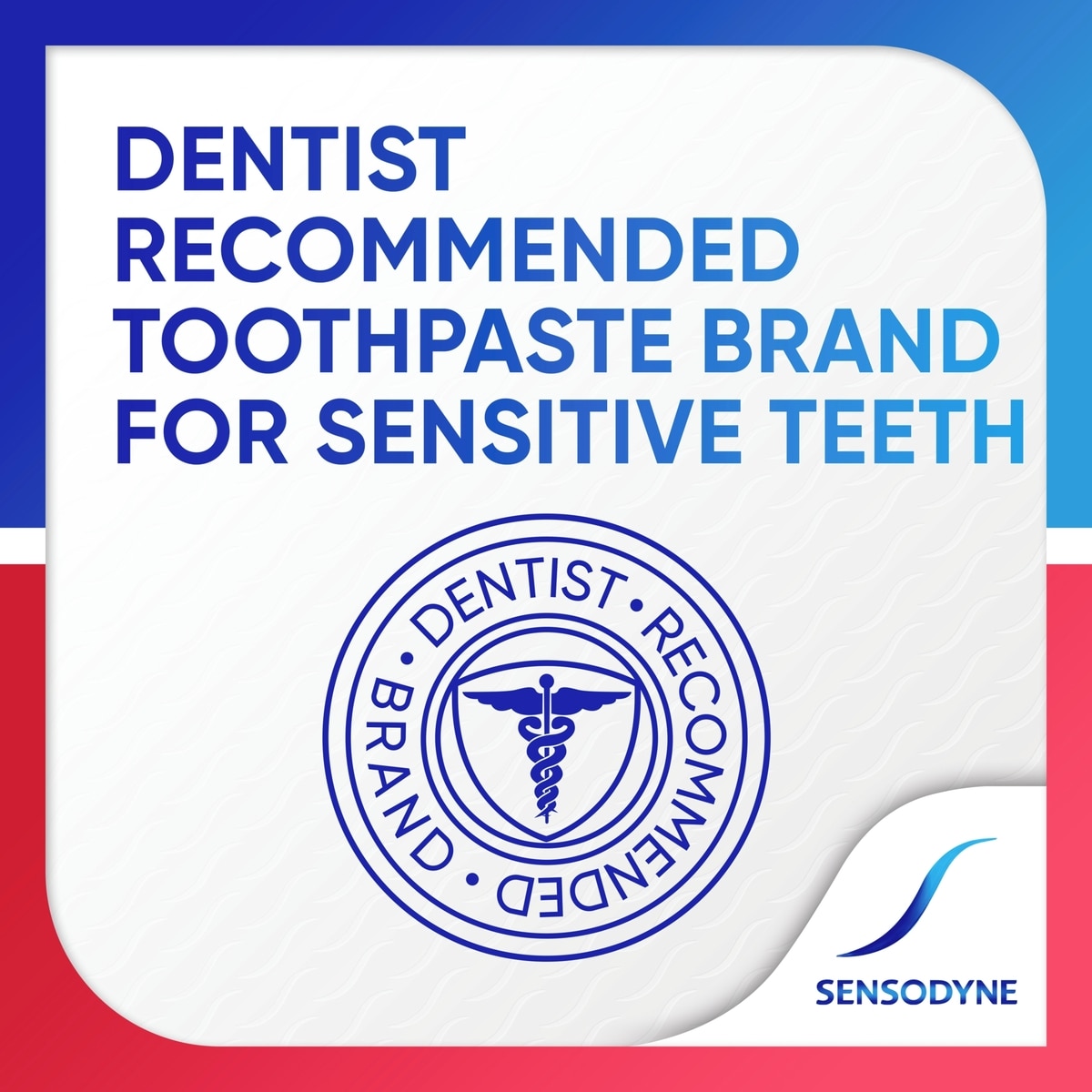 Dentifrice Sensodyne pour dents sensibles et saignement de gencive