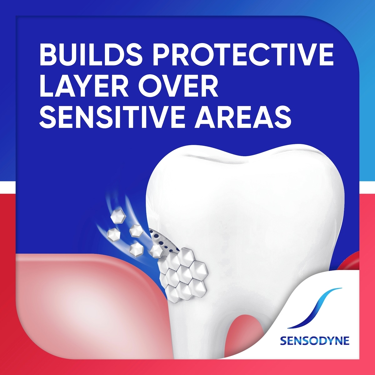 Dentifrice Sensodyne pour dents sensibles et saignement de gencive