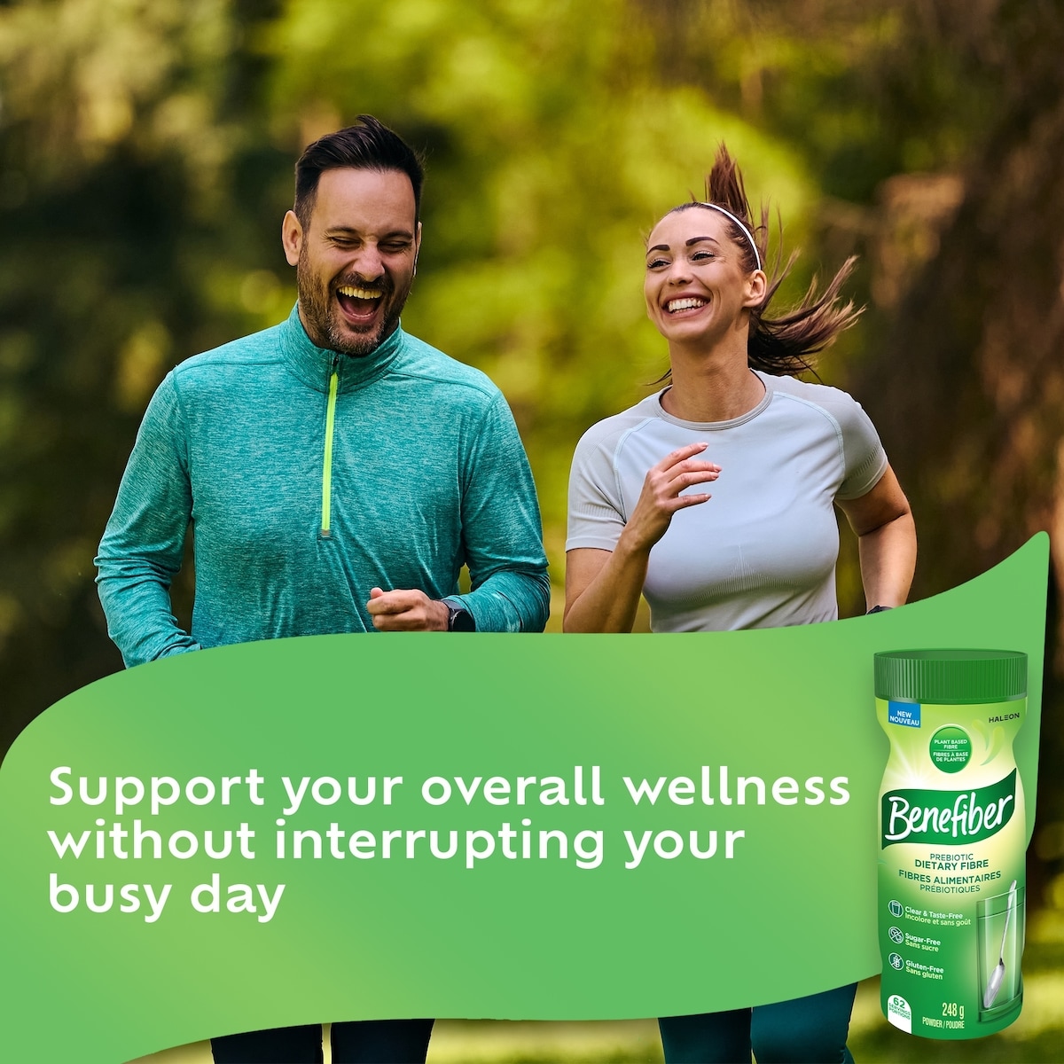 Poudre de fibres alimentaires prébiotiques quotidienne, sans saveur et sans sucre