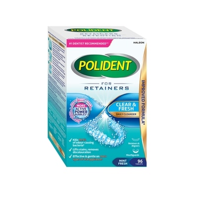 For Retainers, Clear & Fresh, 96 Tablets 2