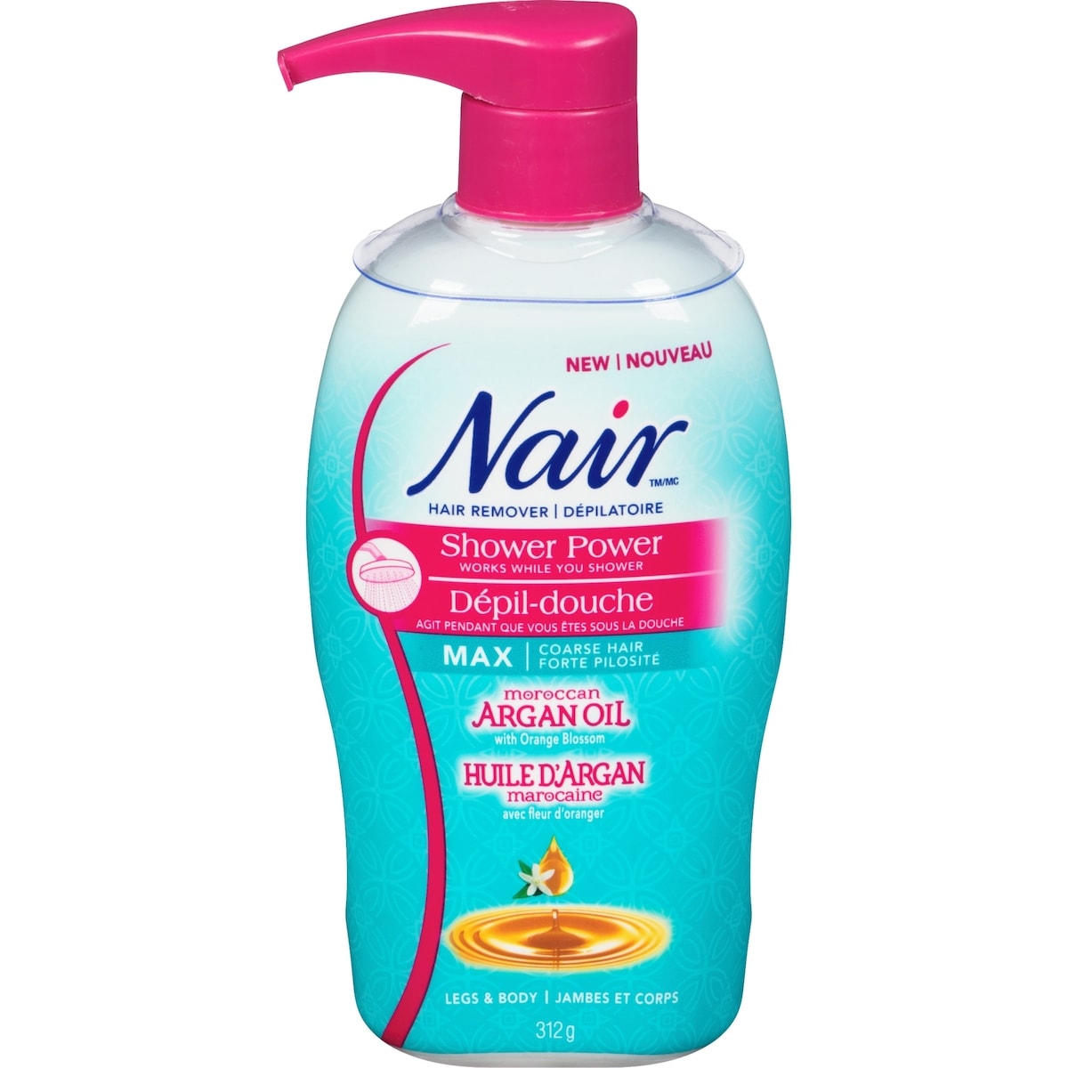 Nair Shower Power with Morrocan Argan Oil 312 g