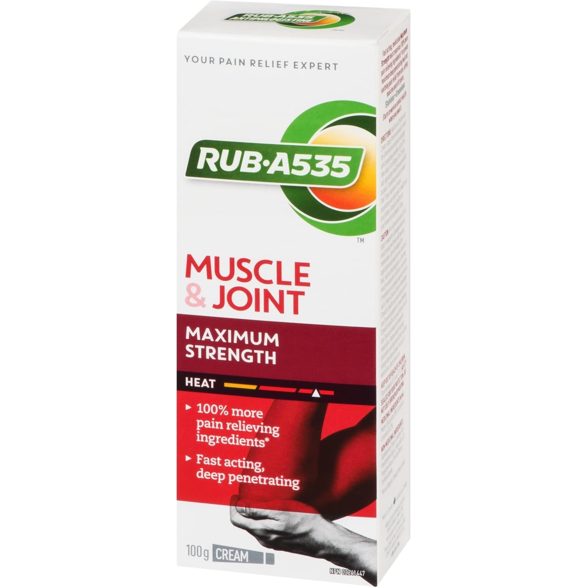 Crème antidouleur chaleur puissance maximale pour muscles et articulations
