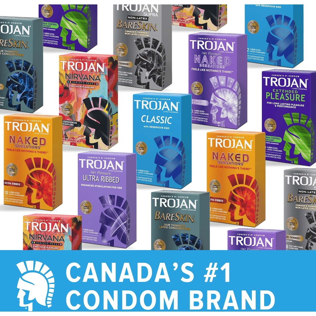 Condoms lubrifiés Classique