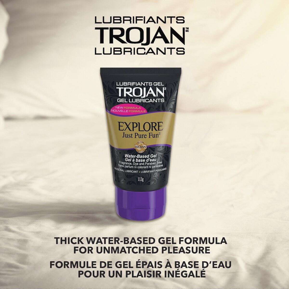 Trojan Explore Gel Water-Based Personal Lubricant | Shoppers Drug Mart