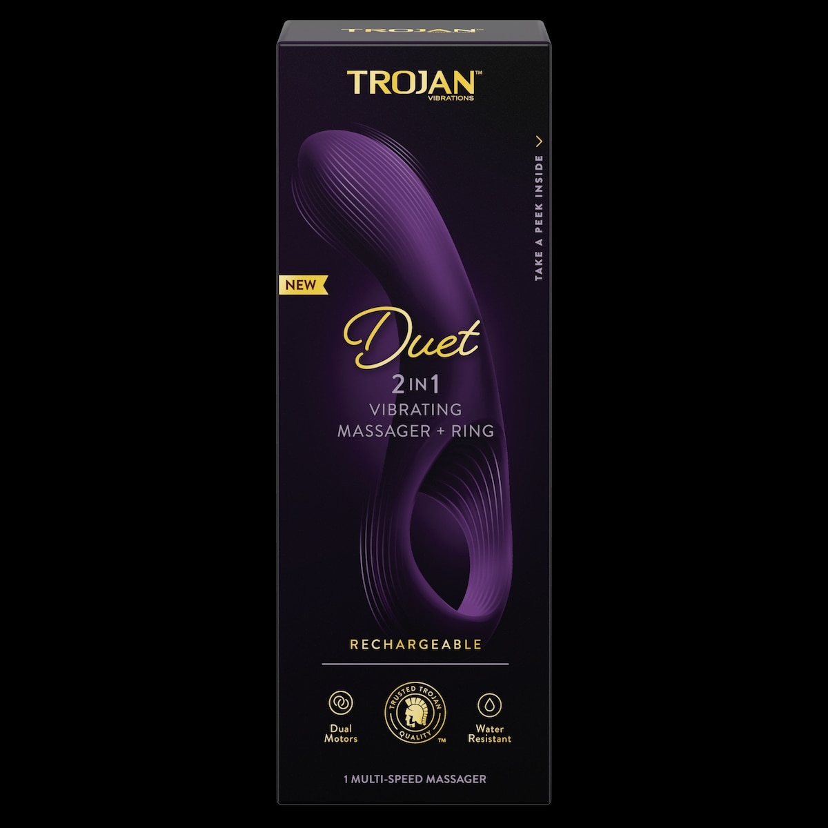 trojan vibrations ring reviews TROJAN Vibrations Tandem Couples Vibrating Ring, Personal Massager, 1 Count