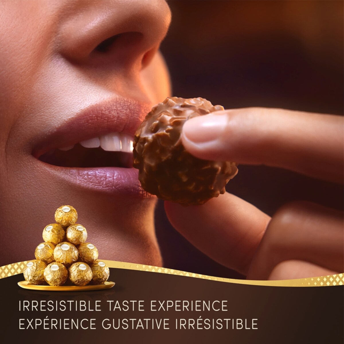 Ferrero Rocher Chocolate Hazelnut Pralines 16 count Box