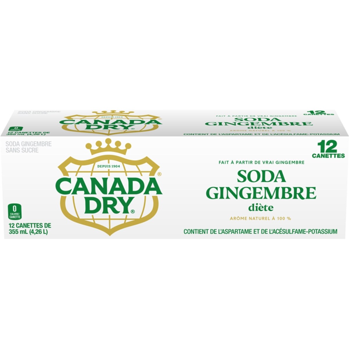 Soda gingembre diète