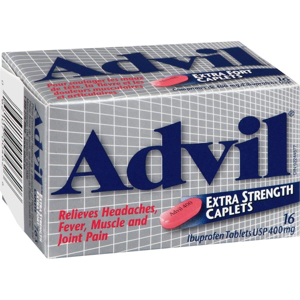 Extra Strength Caplets ( Count), 400 Mg Ibuprofen