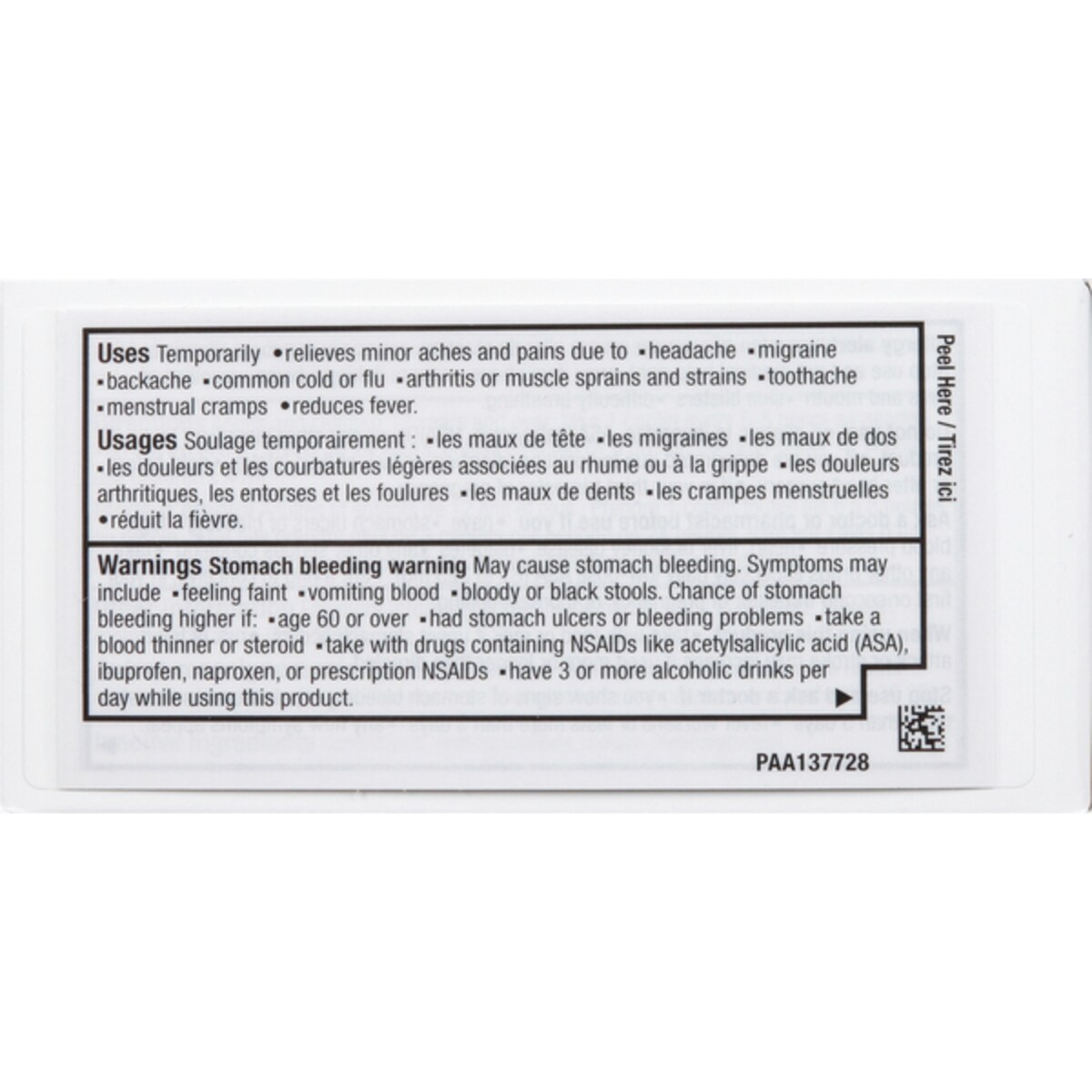 Extra Strength Caplets ( Count), 400 Mg Ibuprofen