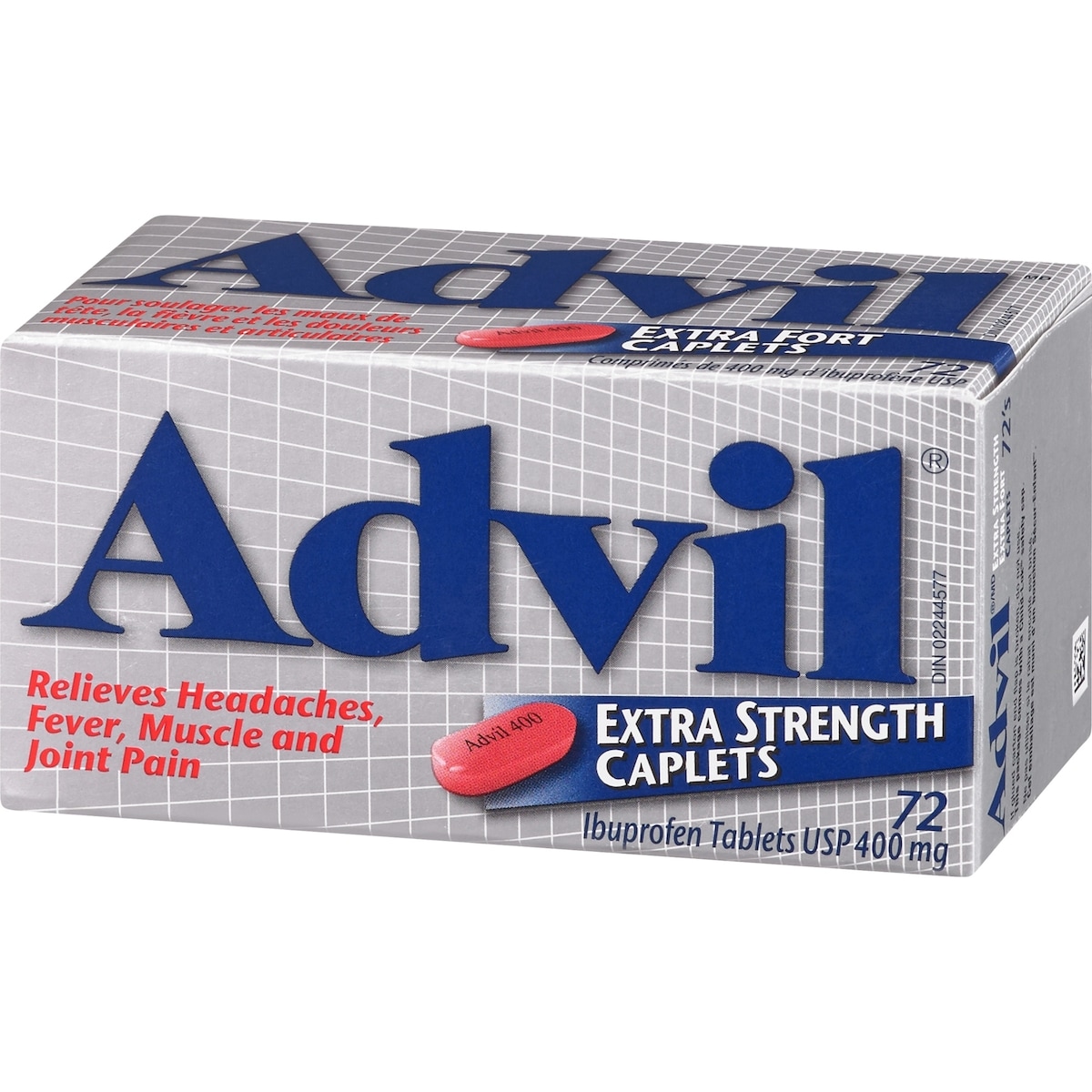 Extra Strength Caplets ( Count), 400 Mg Ibuprofen