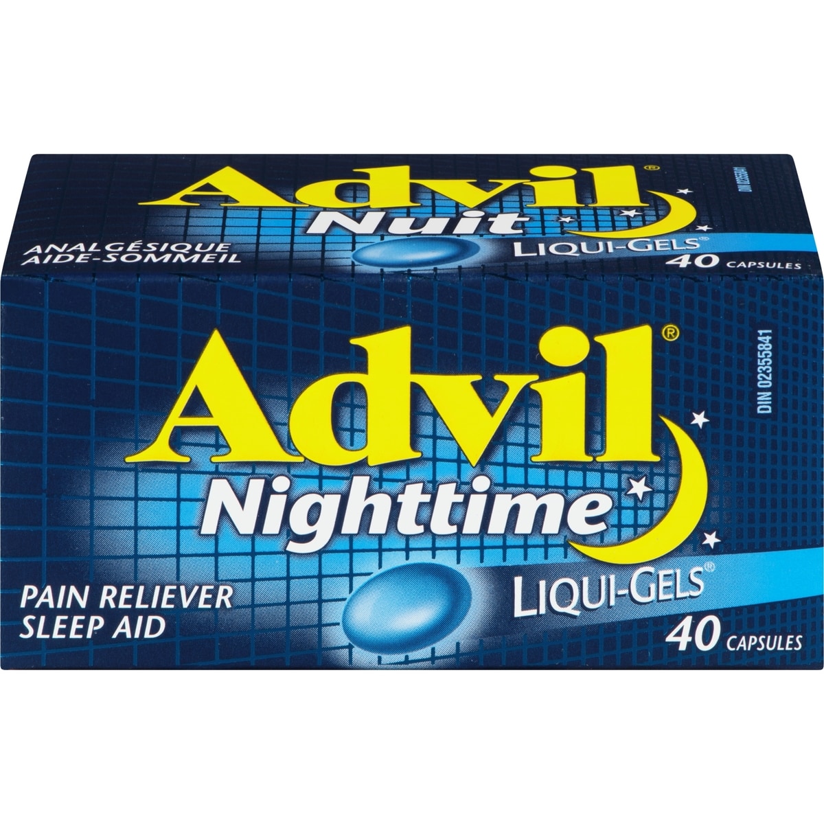 Advil Nuit Analgésique Aide-Sommeil Liqui-Gels Capsules