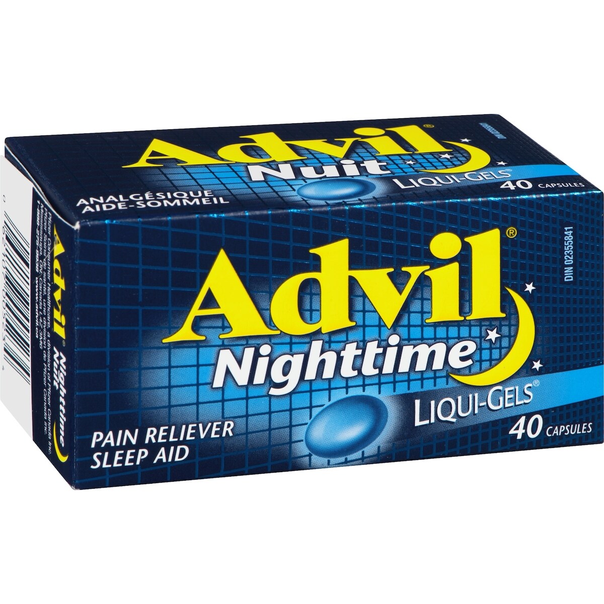 Advil Nuit Analgésique Aide-Sommeil Liqui-Gels Capsules