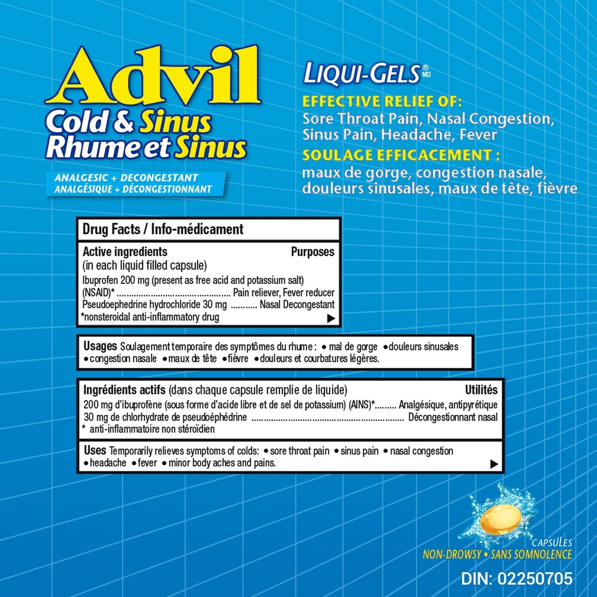 Liqui-Gels Rhume et Sinus