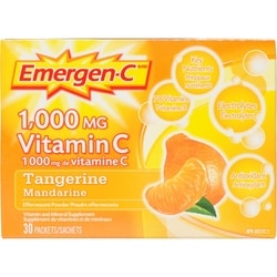 Vitamin C & Mineral Supplement Fizzy Drink Mix, Tangerine 1