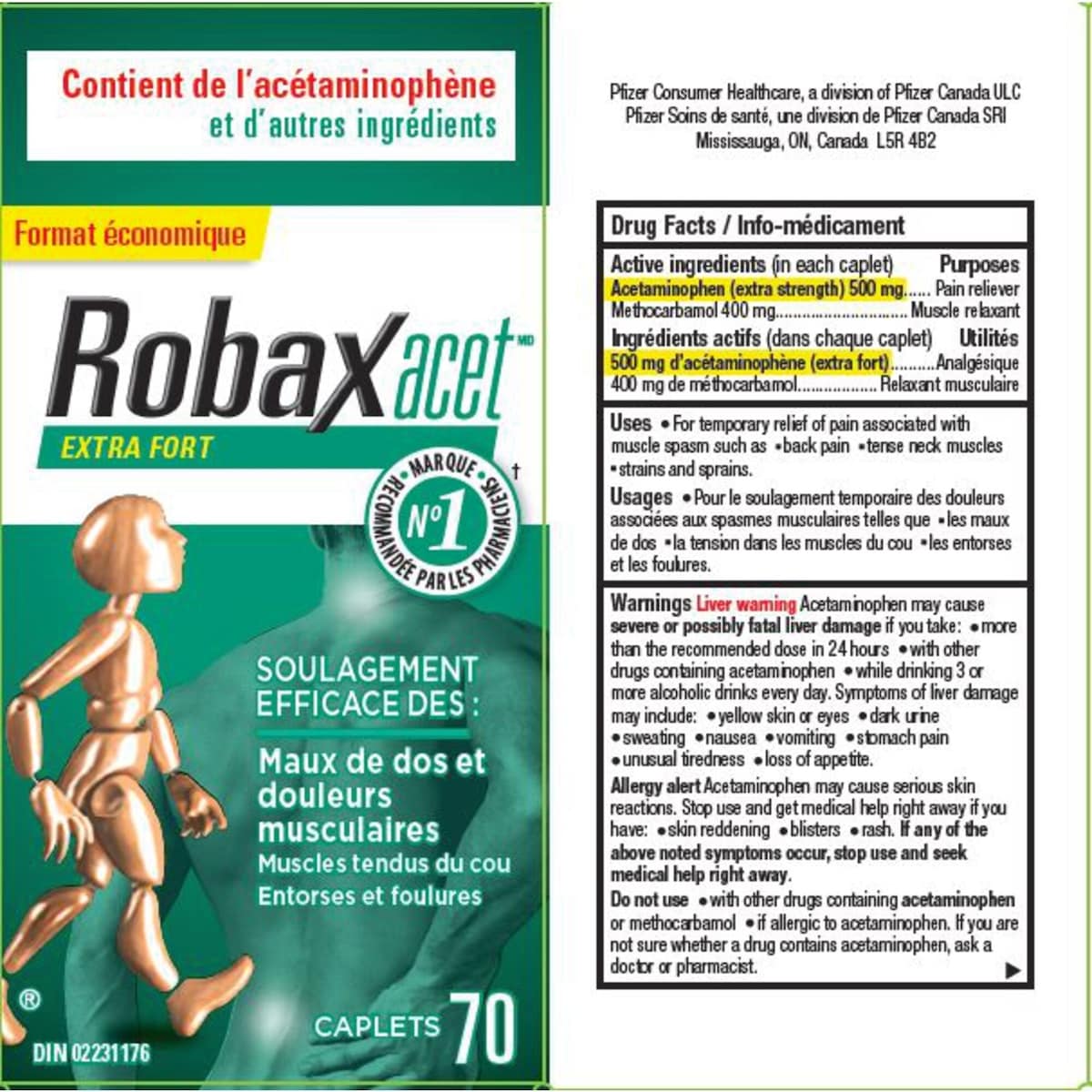 Robaxacet Extra Fort