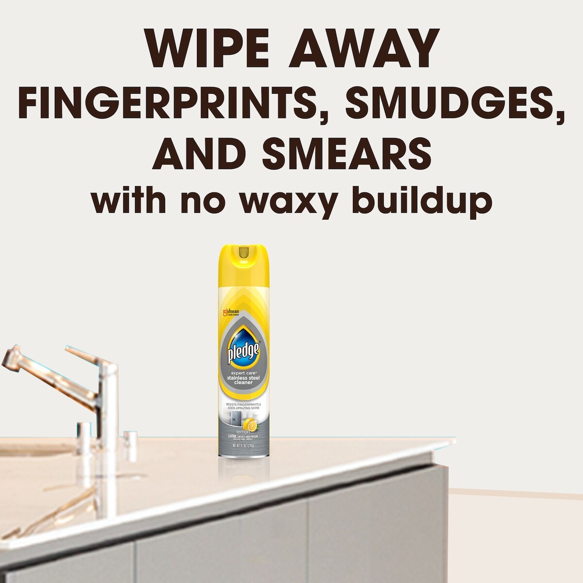 Pledge® Nettoyant Expert Care™ Acier Inoxydable