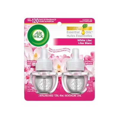 Scented Oil Refill - White Lilac, 2 Refills