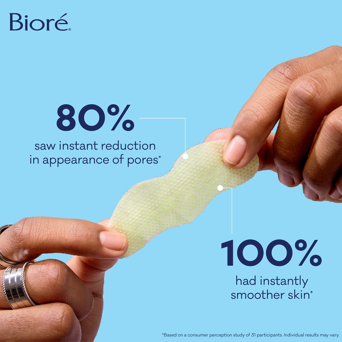 Bioré Pore Refining Bubbling Nose Mask 8ct