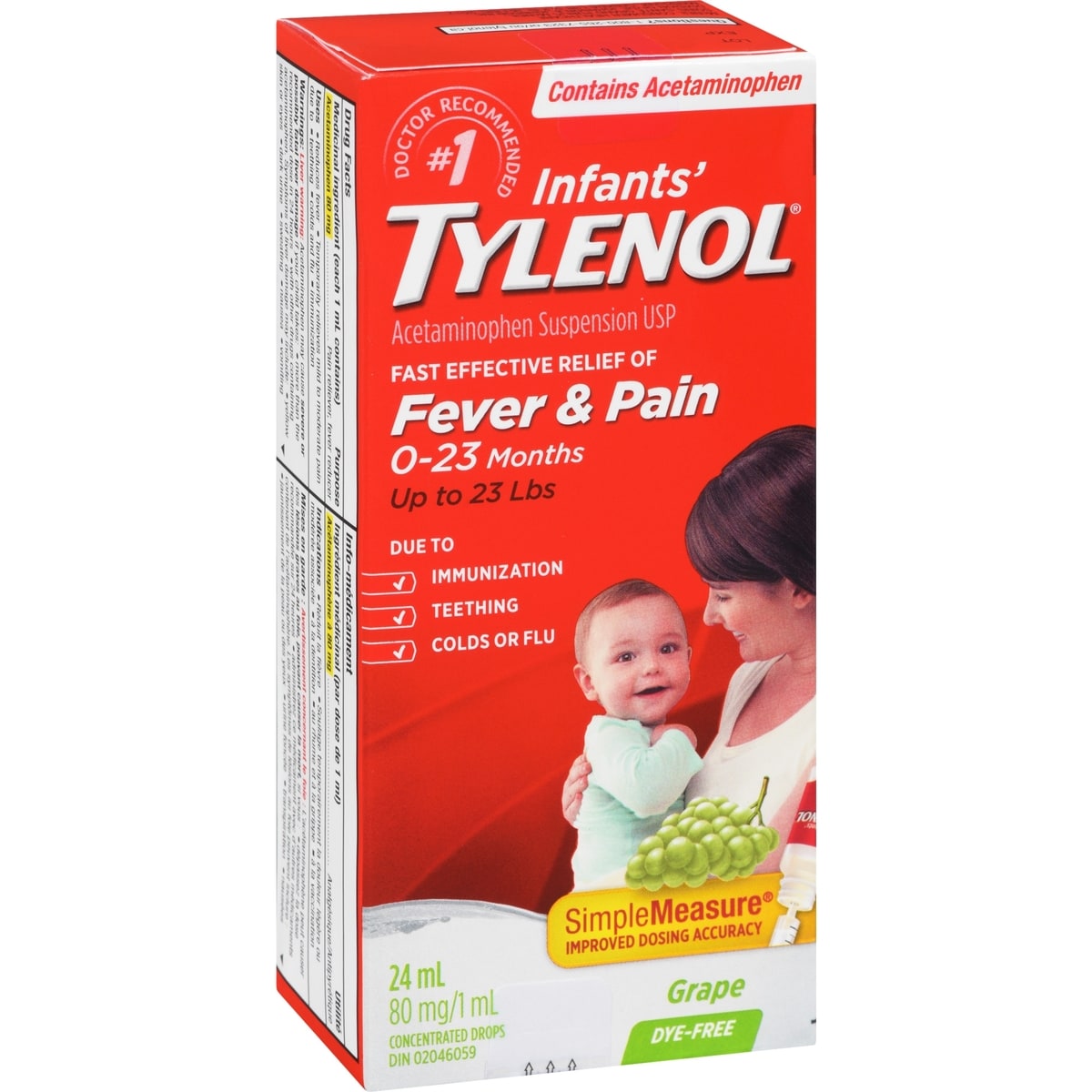 Infants' Medicine, Fever & Pain Drops