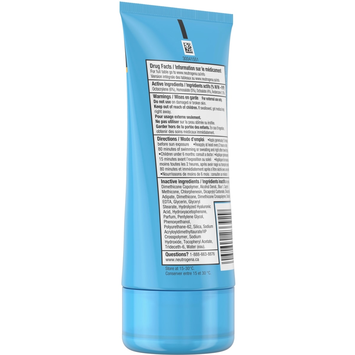 Hydro Boost Water Gel Lotion Sunscreen SPF 30 with Hyaluronic Acid