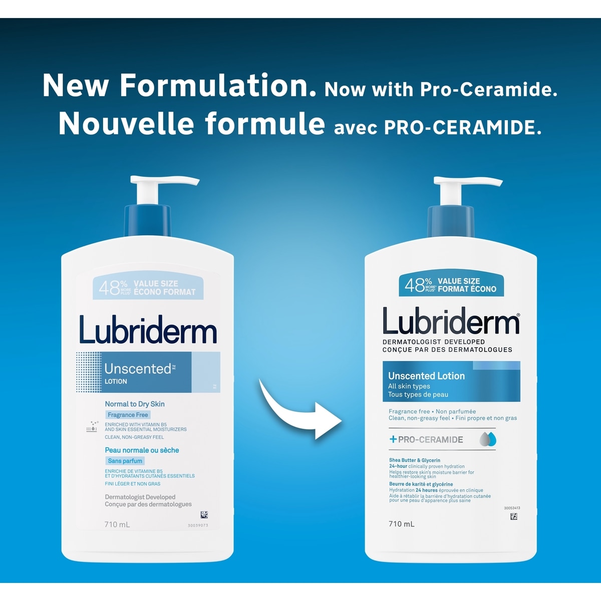 Unscented Lotion, Shea Butter and Glycerin, Dry Skin, Hand, Face Moisturizer